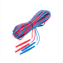 Dây đo SONEL WAPRZ010DZBBU2I2 (10m, blue U2/I2, đầu cắm banana)